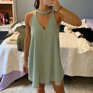Green dress